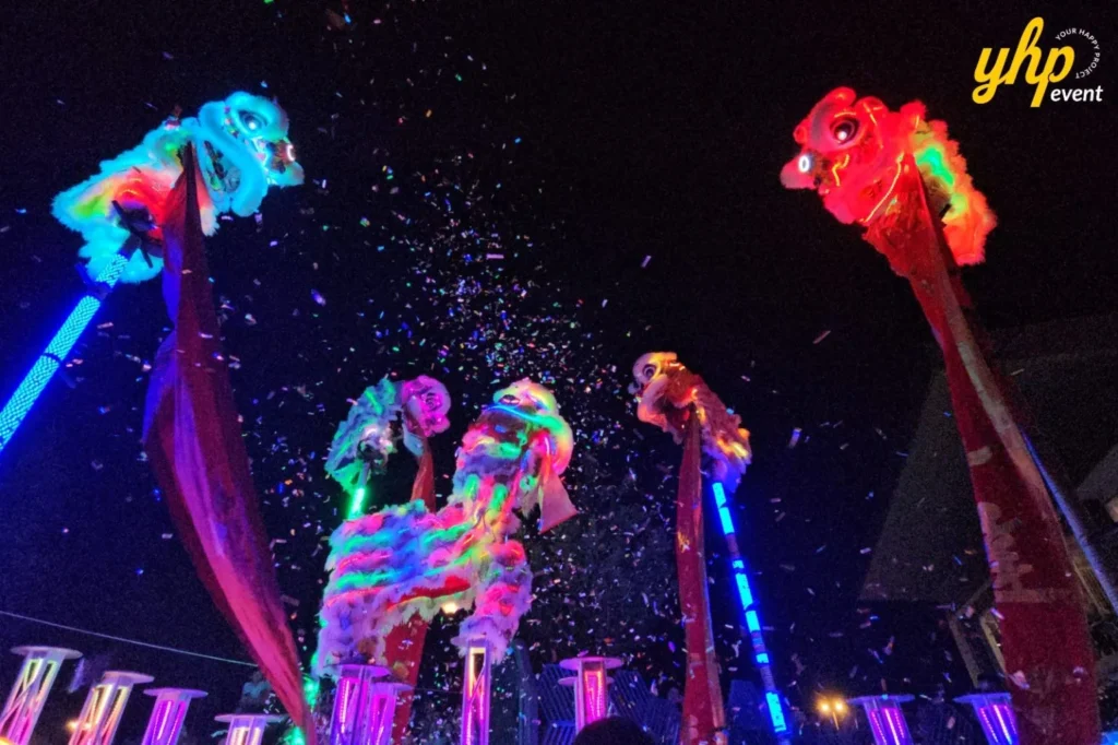 KK's famous lion dance performance - Nan Bang 
