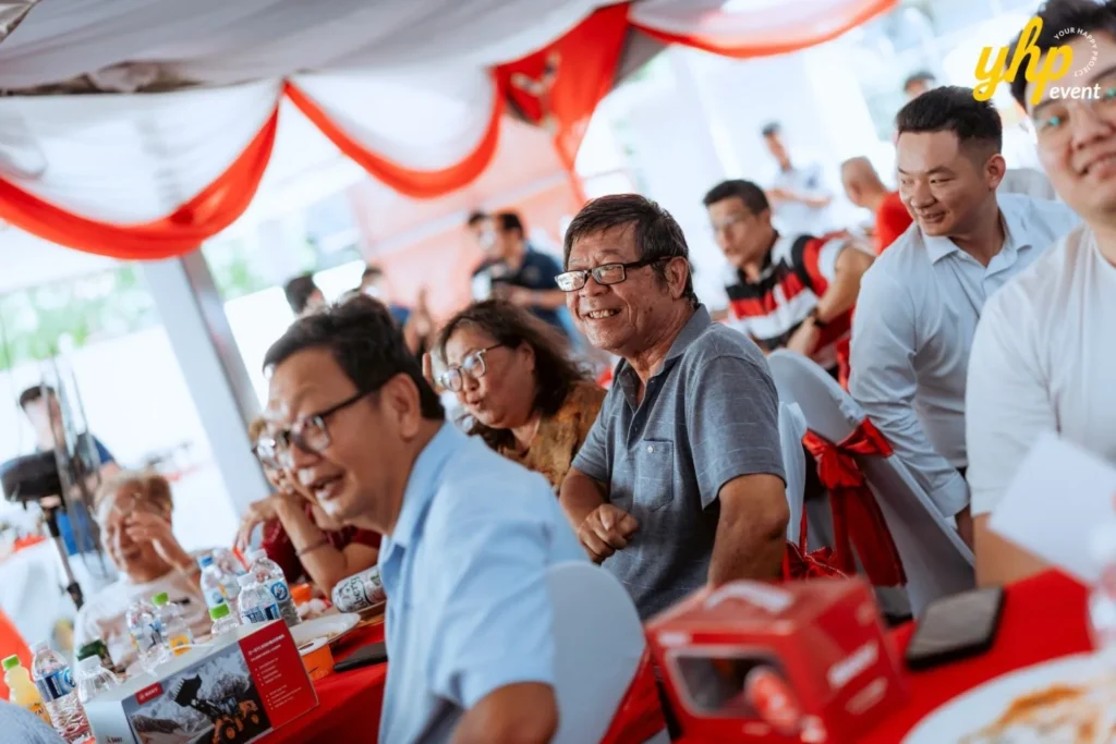 JT Machinery Office Launching 5 Guests and attendees enjoying the luncheon during the JT Machinery Sdn Bhd new office opening event in KK