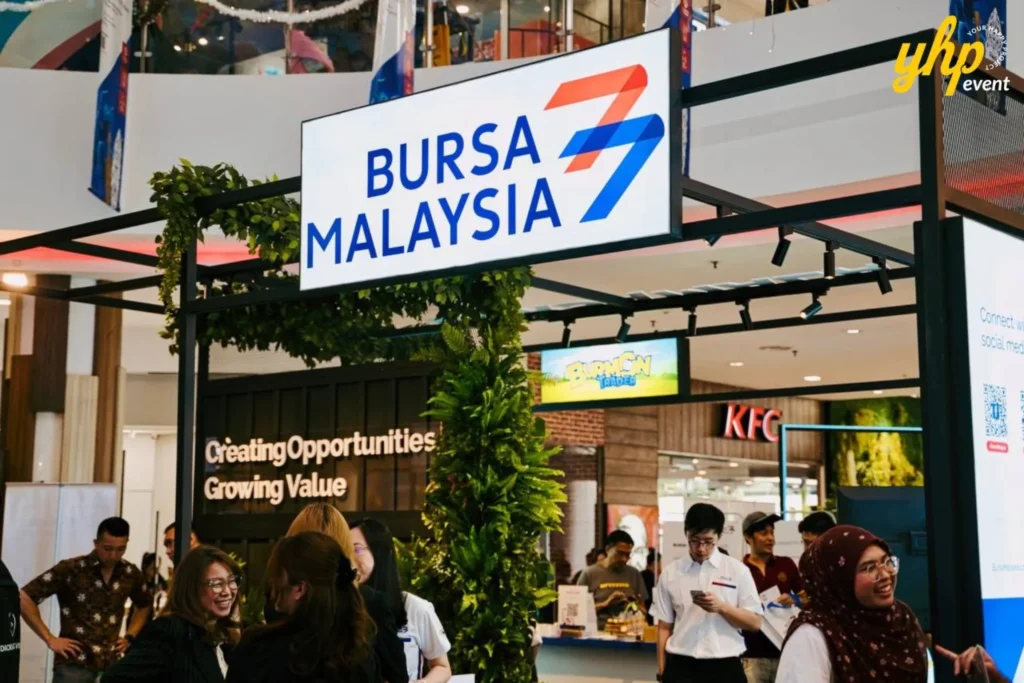 Bursa Marketplace Fair 2024: Sarawak Edition 23 Large Bursa Malaysia logo sign