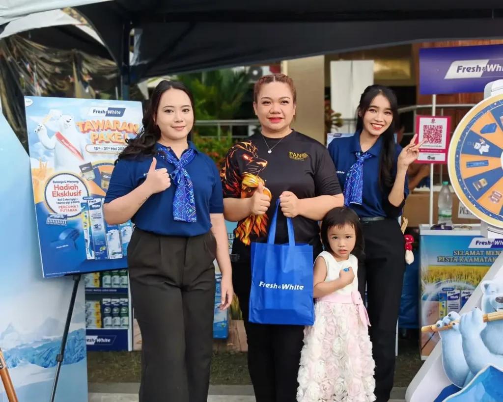 Fresh & White celebrating Kaamatan with the Sabah Community 6 Fresh & White sabah Activation